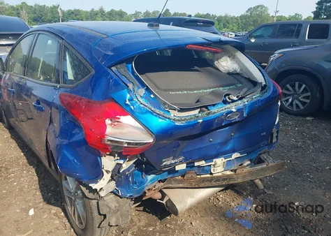 2018 Ford Focus Se из США, поврежденный, VIN 1FADP3K26JL295558